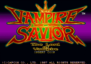 Vampire Savior "The Lord of Vampire"